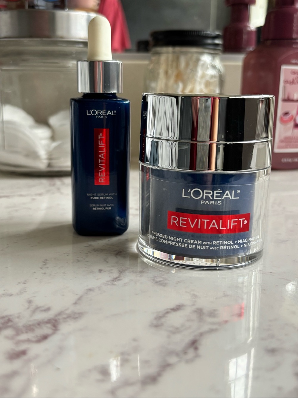 L’Oréal Paris Revitalift Night Serum with Pure Retinol and Pressed Night Cream - Picture 4 of 6